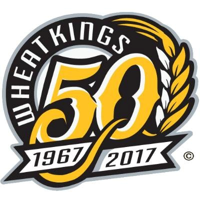 Brandon Wheat Kings 2017 Anniversary Logo iron on transfers for clothing